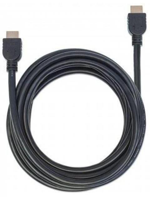 MANHATTAN CABLE HDMI MACHO - HDMI MACHO 4K 60HZ 5 METROS NEGRO