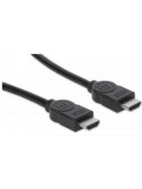 MANHATTAN CABLE HDMI MACHO - HDMI MACHO 1080P 7.5 METROS NEGRO