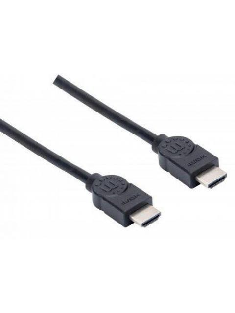 MANHATTAN CABLE HDMI MACHO - HDMI MACHO 4K 30HZ 1.5 METROS NEGRO