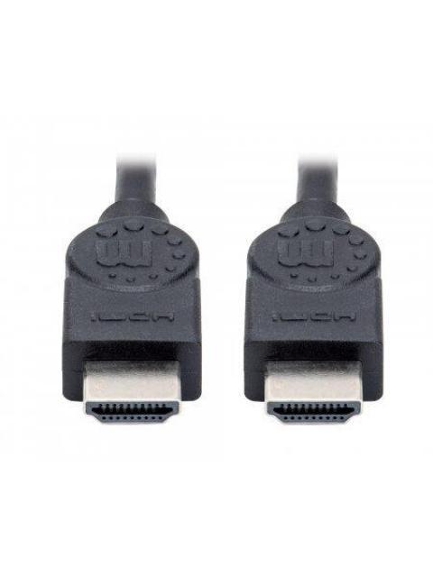 MANHATTAN CABLE HDMI MACHO - HDMI MACHO 4K 30HZ 1.5 METROS NEGRO