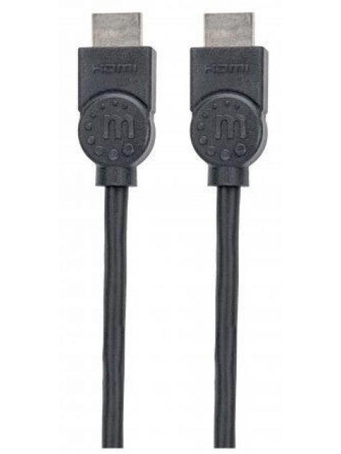 MANHATTAN CABLE HDMI MACHO - HDMI MACHO 4K 30HZ 1.5 METROS NEGRO