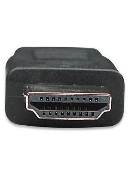 MANHATTAN CABLE HDMI MACHO - DVI-D 24+1 MACHO 1080P 60HZ 1.8 METROS NEGRO