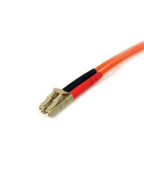 STARTECH  CABLE FIBRA OPTICA OM2 LC MACHO - LC MACHO 3 METROS NARANJA