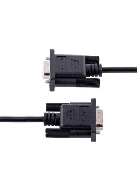 CABLE SERIAL STARTECH RS232 DB-9 MACHO - DB-9 HEMBRA 3M BLINDAJE AL-MYLAR 9FMNM-3M-RS232-CABLE
