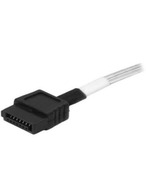 STARTECH  CABLE MINI SAS MACHO - 4 X SATA MACHO 1 METRO NEGRO