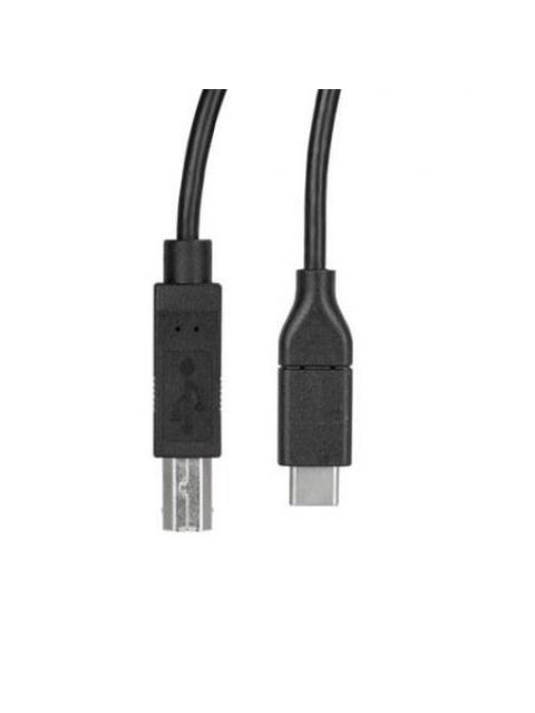 STARTECH  CABLE USB-C MACHO - USB-B MACHO PARA IMPRESORA 3 METROS NEGRO