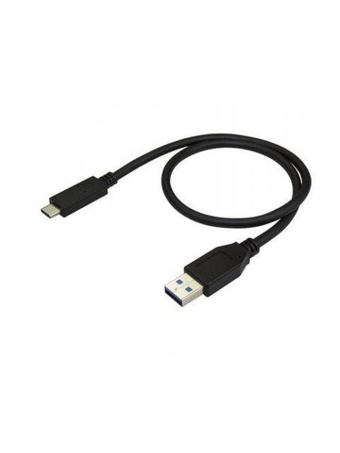 STARTECH  CABLE USB A MACHO - USB C MACHO 50CM NEGRO