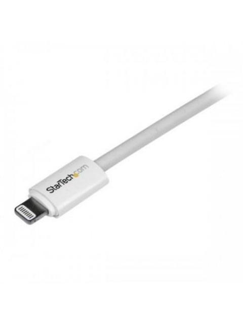 CABLE 1M LIGHTNING APPLE IPOD IPHONE 5 A USB 2.0 BCO STARTECH USBLT1MW