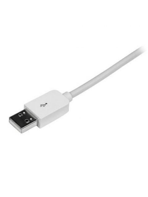 CABLE 1M LIGHTNING APPLE IPOD IPHONE 5 A USB 2.0 BCO STARTECH USBLT1MW
