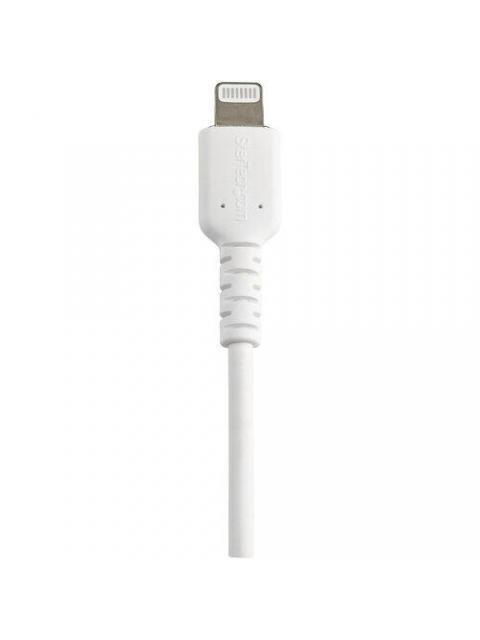 STARTECH  CABLE DE CARGA CERTIFICADO MFI LIGHTNING MACHO - USB A 2.0 MACHO 30CM BLANCO PARA PARA IPOD-IPHONE-IPAD