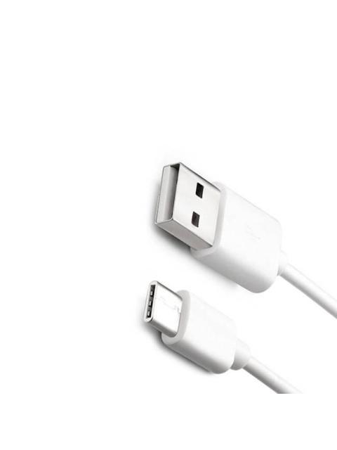 CABLE USB A A TIPO C COLOR BLANCO. 1 METRO DE LARGO. ALTA RESISTENCIA DE MATERIALES Y CARGA RAPIDA DBGUSBCB