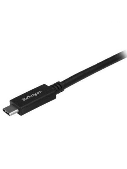 STARTECH  CABLE USB C MACHO - USB C MACHO 1 METRO NEGRO
