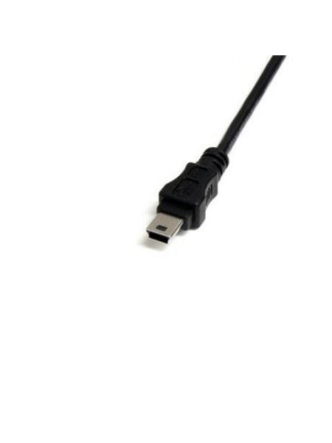 STARTECH  CABLE USB A MACHO - MINI-USB B HEMBRA 30CM NEGRO
