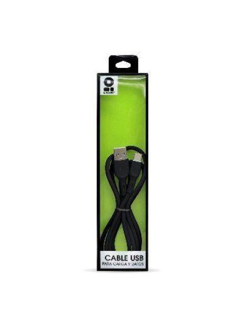 CABLE USB TIPO C BROBOTIX 963196 1 M NEGRO