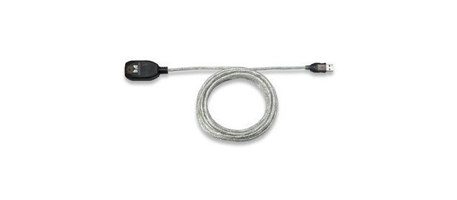 MANHATTAN CABLE USB MACHO - USB HEMBRA 5 METROS PLATA