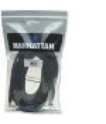 MANHATTAN CABLE HDMI DE ALTA VELOCIDAD CON CANAL ETHERNET HDMI MACHO - HMDI MACHO 10 METROS NEGRO