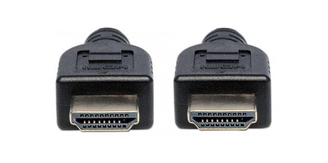MANHATTAN CABLE HDMI MACHO - HDMI MACHO 4K 60HZ 3 METROS NEGRO