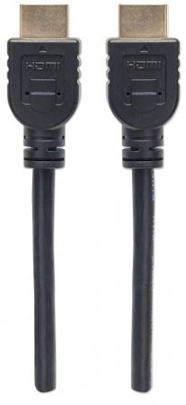 MANHATTAN CABLE HDMI MACHO - HDMI MACHO 4K 60HZ 3 METROS NEGRO