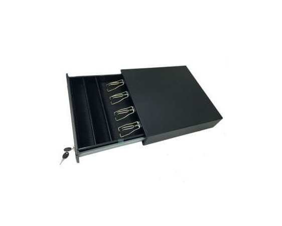 CAJON DE DINERO EC LINE EC-CD-50M CON LLAVE 5KG NEGRO