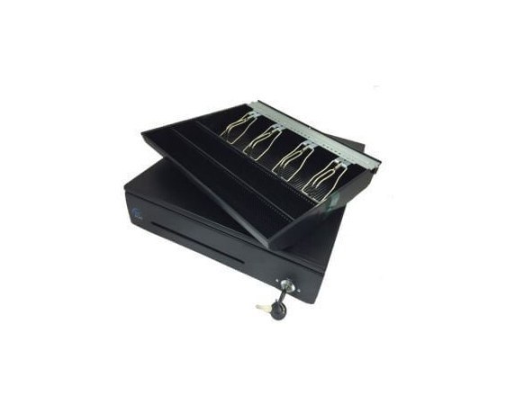 CAJON DE DINERO EC LINE EC-CD-50M CON LLAVE 5KG NEGRO