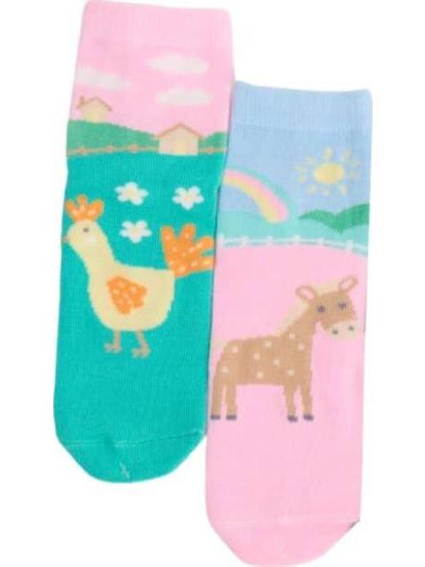 CALCETAS SET DE 5 PARES MULTICOLOR HELLODREAM