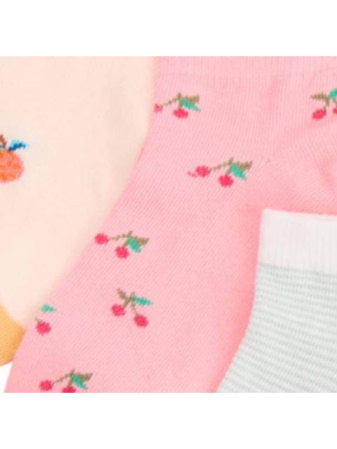 CALCETAS SET DE 5 PARES MULTICOLOR HELLODREAM