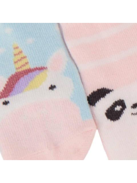 CALCETAS SET DE 5 PARES MULTICOLOR HELLODREAM