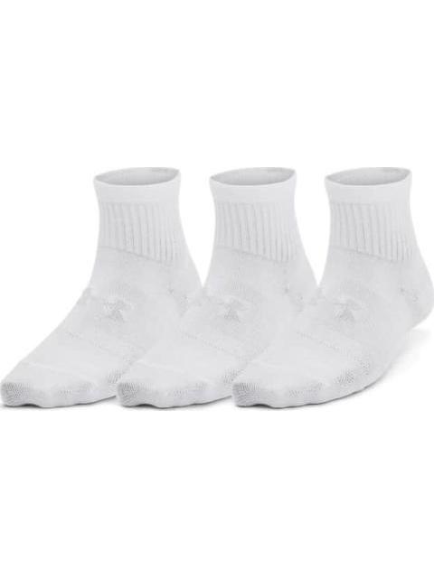 CALCETINES UA ESSENTIAL SET 3 PARES BLANCO UNDER ARMOUR MEXICO