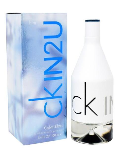 CK IN2U CALVIN KLEIN EAU DE TOILETTE ORIGINAL EDT 100ML PARA HOMBRE
