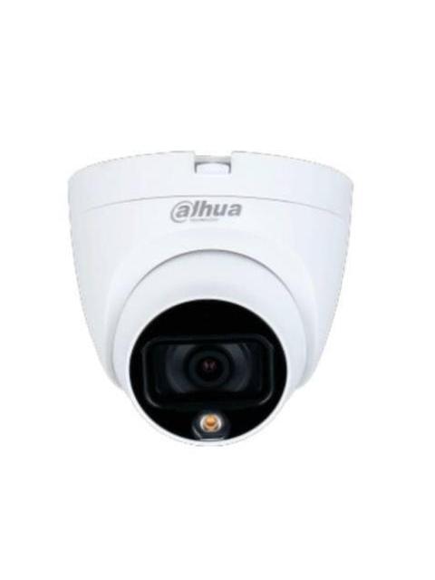 CAMARA DOMO FULL COLOR 5MP MICROFONO INTEGRADO LENTE 3.6 MM VISION 88°. OFRECE IMAGEN A COLOR 24-7 WDR REAL 120DB LEDS PARA 20 METROS IP67