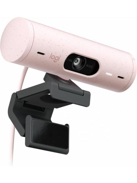 LOGITECH WEBCAM BRIO 500 CON MICROFONO 4MP 1920 X 1080 PIXELES USB-C ROSA