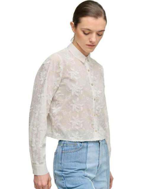 CAMISA BORDADA BLANCO HOLLY LAND