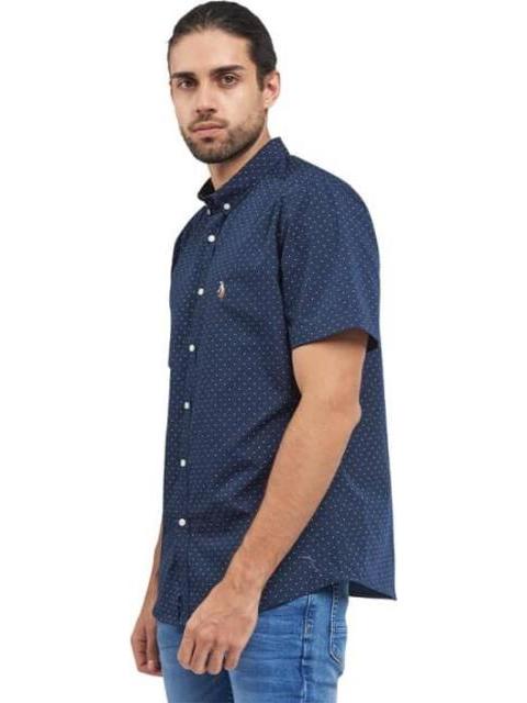 CAMISA MANGA CORTA AZUL MARINO HPC POLO