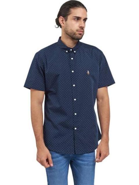 CAMISA MANGA CORTA AZUL MARINO HPC POLO