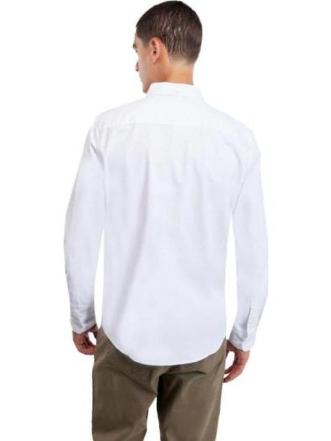 CAMISA MANGA LARGA BLANCO HPC POLO