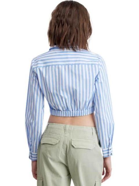 CAMISA CROP BLANCO HOLLY LAND