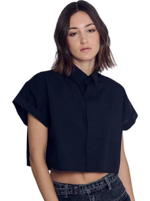 CAMISA CROP NEGRO HOLLY LAND