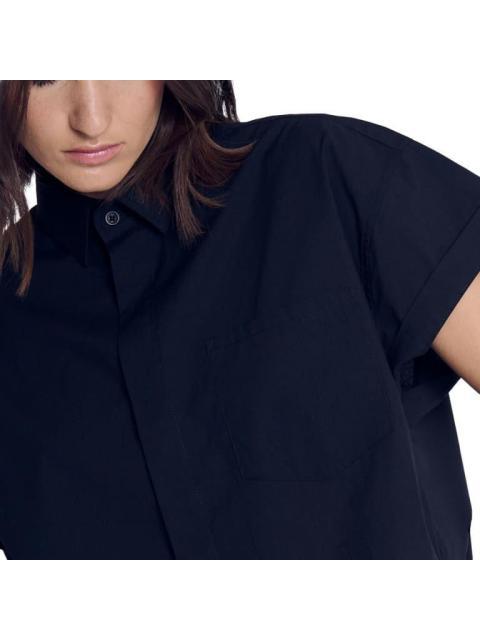 CAMISA CROP NEGRO HOLLY LAND