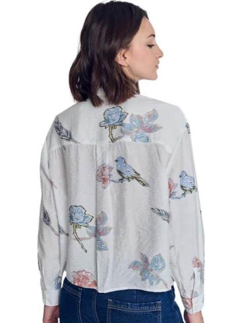 CAMISA ESTAMPADA BLANCO HOLLY LAND