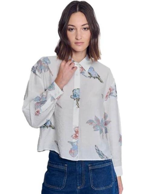 CAMISA ESTAMPADA BLANCO HOLLY LAND