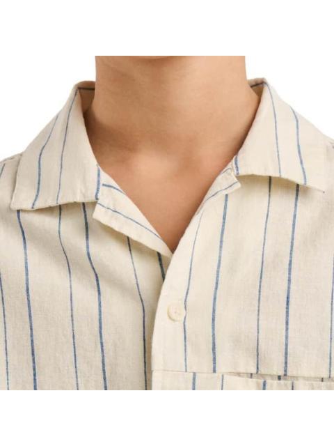 CAMISA LINO BEIGE NEXT CO