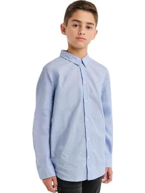 CAMISA LISA AZUL HPC POLO