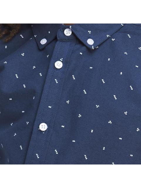 CAMISA ESTAMPADA AZUL MARINO NEXT CO