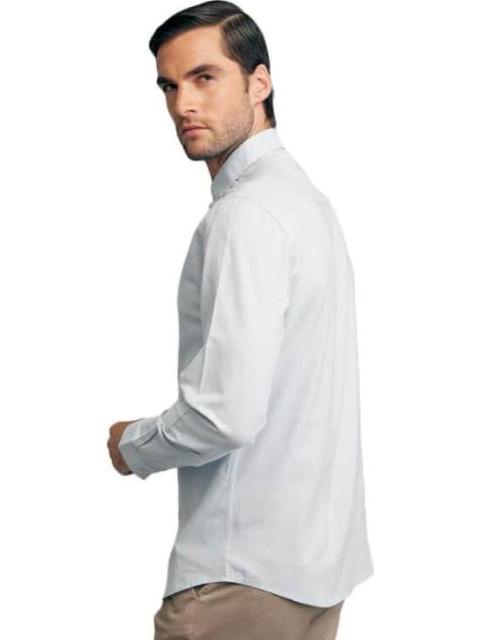 CAMISA MANGA LARGA AZUL CIELO HPC POLO