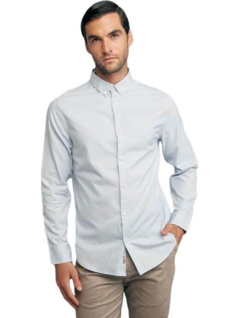 CAMISA MANGA LARGA AZUL CIELO HPC POLO