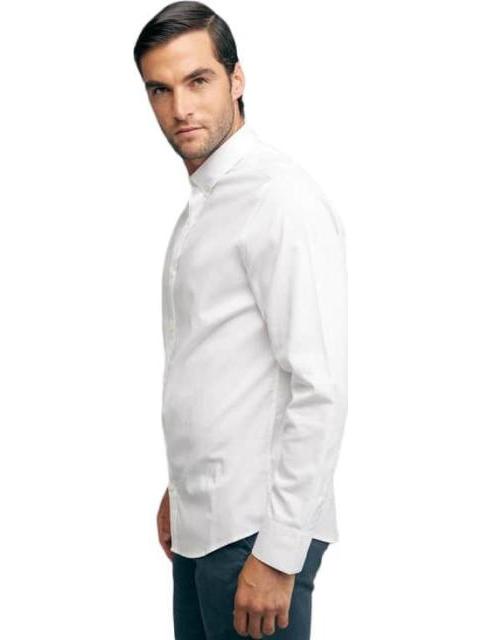 CAMISA MANGA LARGA BLANCO HPC POLO