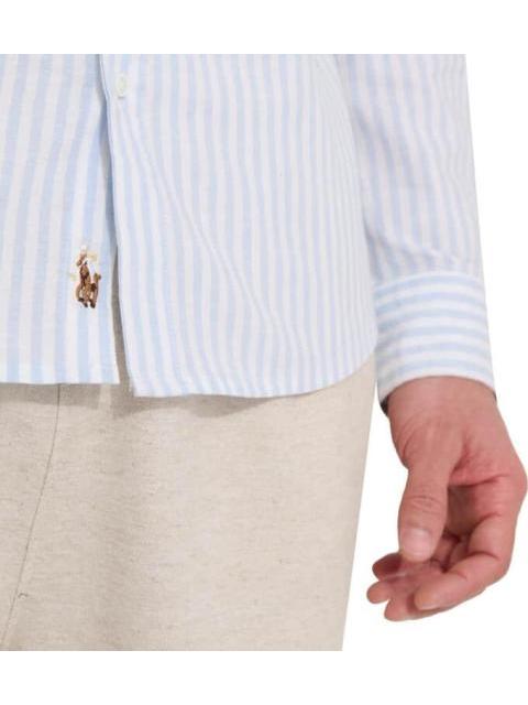 CAMISA ROPA CASUAL AZUL HPC POLO