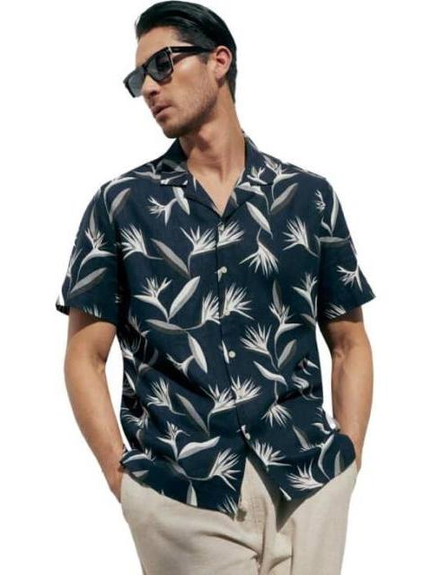 CAMISA ROPA CASUAL AZUL MARINO NEXT CO