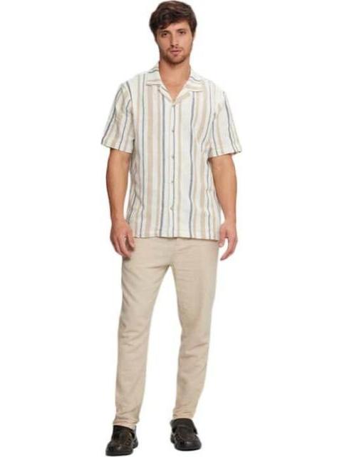 CAMISA ROPA CASUAL BEIGE D.E.E.P SELECTION