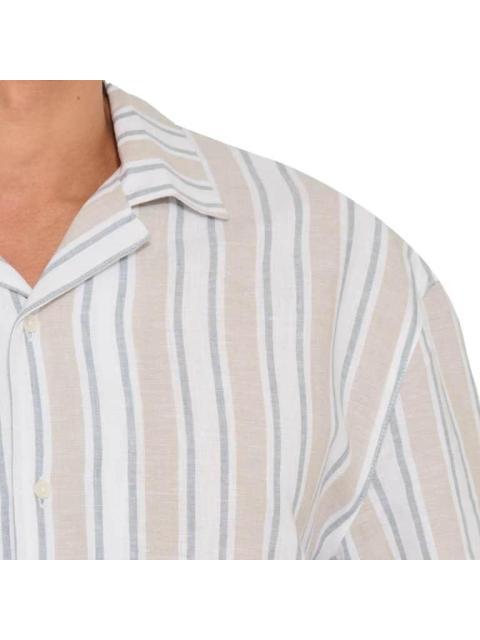 CAMISA ROPA CASUAL BEIGE NEXT CO